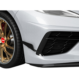 Vicrez® - 3VR Style Urban Camo Front Bumper Canards