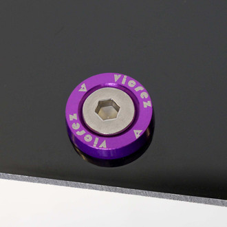 Vicrez® - Purple Wicker Bill Premium Hardware Set