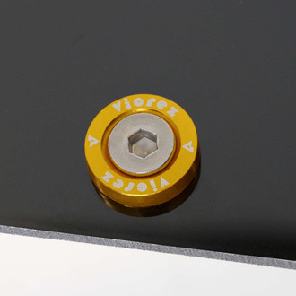 Vicrez® - Yellow Wicker Bill Premium Hardware Set