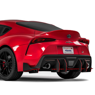 Vicrez® - Centa VR2 Style Urban Camo Rear Diffuser