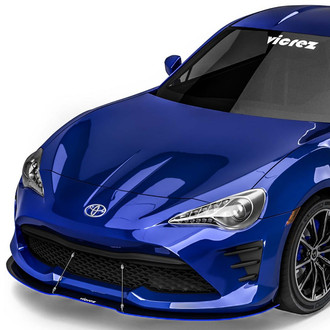 Vicrez® - VZ3 Style Urban Camo Front Bumper Lip Splitter with Support Rods