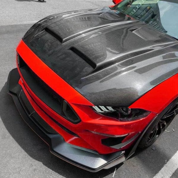 Vicrez® vz102518 - RE Style Carbon Fiber Hood
