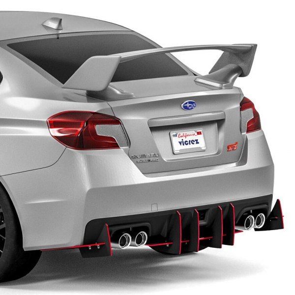 Vicrez® - Genali VR2 Style Rear Diffuser