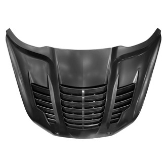Vicrez® - GT500HK Style Hood with Air Vent Scoop (Unpainted)