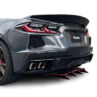 Vicrez® - Zonari VR5 Style Urban Camo Rear Diffuser