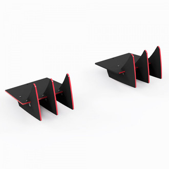 Vicrez® - Genali VR2 Style Rear Diffuser