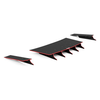 Vicrez® - Zonari VR5 Style Matte Black Rear Diffuser