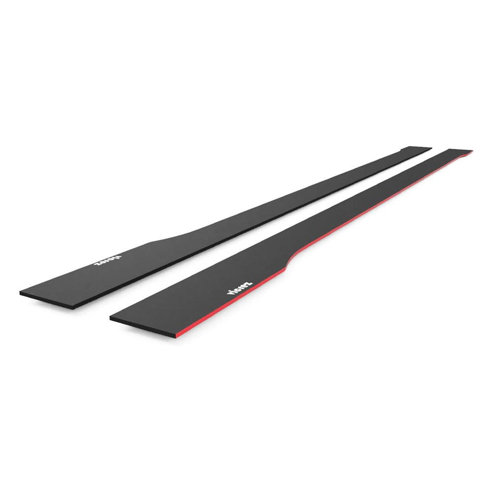 Vicrez® vz104760-CFZ - V7R Style Carbon Flash Metallic Side Skirt