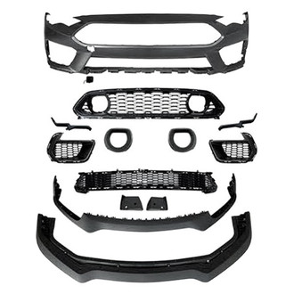 Vicrez® - Front Bumper with Grille Led Light (Unpainted)