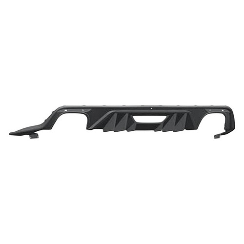 Double Rear Diffuser Vicrez® vz105351 - Rock Style Dual Outlet Rear Diffuser
