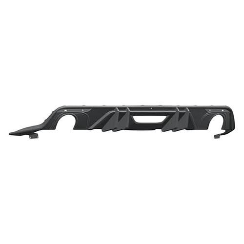 Single Sided Rear Diffuser Vicrez® vz105352 - Competition Style Single Outlet Rear Diffuser