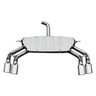 Vicrez® - Stainless Steel S3 Style Axle-Back Exhaust System with Quad Rear Exit