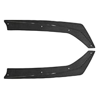 Vicrez® - Rock Style Carbon Look Rear Bumper Side Splitters