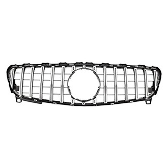 Vicrez® - GT Style Silver Mesh Main Grille