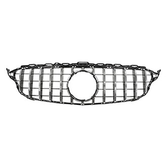 Vicrez® - GT Style Silver Mesh Main Grille