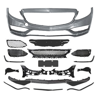 Vicrez® - C63 Style Front Bumper (Unpainted)