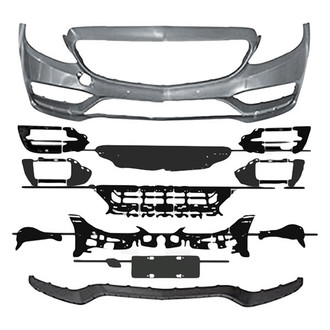 Vicrez® - C63 Style Front Bumper (Unpainted)