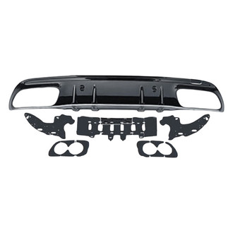 Vicrez® - Black Rear Diffuser