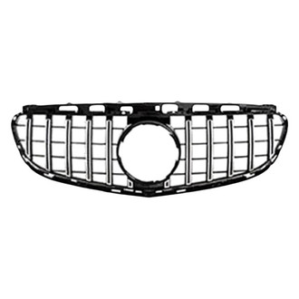 Vicrez® - GT Style Silver Mesh Main Grille