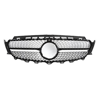 Vicrez® - Diamond Style Black Mesh Main Grille