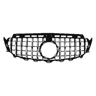 Vicrez® - GT Style Silver Mesh Main Grille
