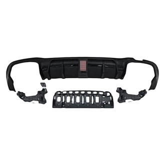 Vicrez® - BRS Style Black Rear Diffuser