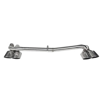 Vicrez® - Stainless Steel C63 Style Axle-Back Exhaust System with Quad Rear Exit