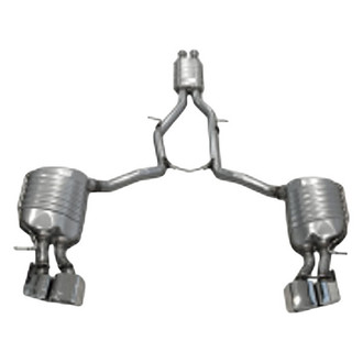 Vicrez® - Stainless Steel CLS63 Style Cat-Back Exhaust System with Quad Rear Exit