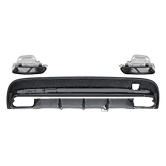 Vicrez® - Black Rear Diffuser