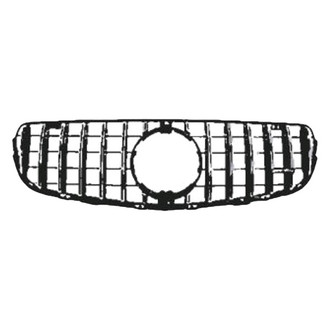 Vicrez® - AMG Style Silver Mesh Main Grille
