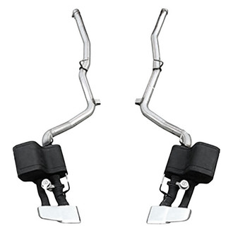 Vicrez® - Stainless Steel Axle-Back Exhaust System with Quad Rear Exit