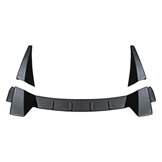Vicrez® - Type-R Style Rear Roof Spoiler with Shark Fin