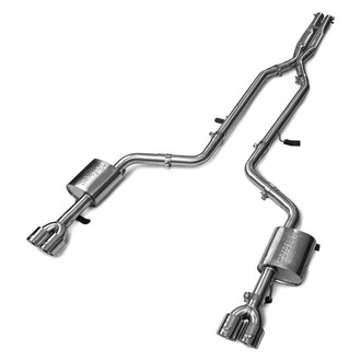 Vicrez® - BD™ 304 SS Cat-Back Exhaust System with Quad Rear Exit