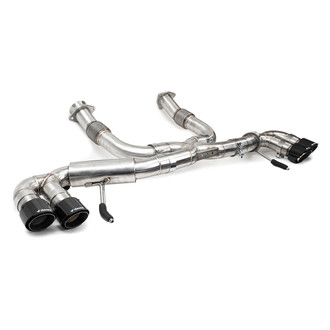 Vicrez® - EXG™ 304 SS Cat-Back Exhaust System with Quad Rear Exit