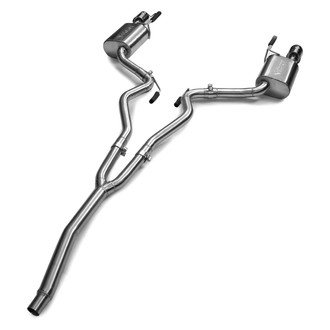 Vicrez® - BD™ 304 SS Cat-Back Exhaust System with Split Rear Exit
