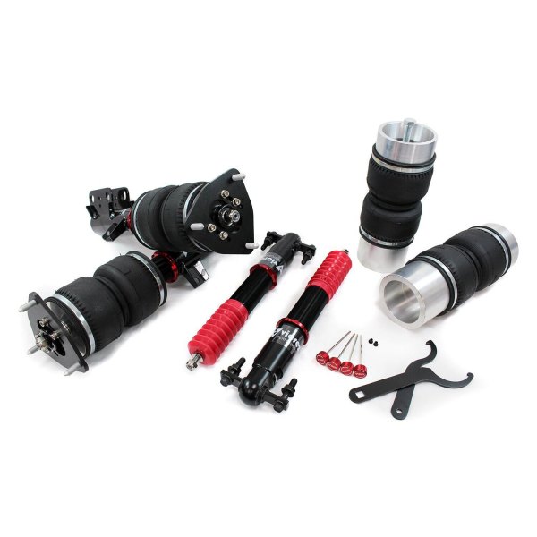 Vicrez® - Monotube Adjustable Front and Rear Air Strut Kit