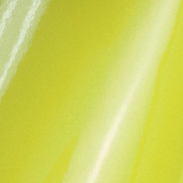  Vicrez® - 5' x 35' Ultra 5' Glossy Lemon Green Vinyl Car Wrap Film