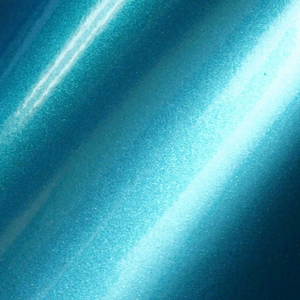  Vicrez® - 5' x 5' Chrome Light Blue Vinyl Car Wrap Film