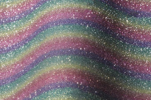  Vicrez® - 4' x 5' Glitter Rainbow Vinyl Car Wrap Film