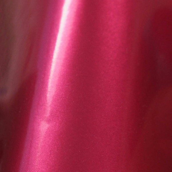  Vicrez® - 5' x 1' Chrome Rose Red Vinyl Car Wrap Film