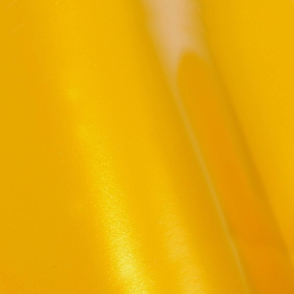 Vicrez® - 5' x 3' Satin 5' Metallic Yellow Vinyl Car Wrap Film