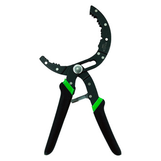 VIM Tools® - 2-9/25" to 4-18/25" Steel Auto-Adjustable Locking Oil Filter Pliers