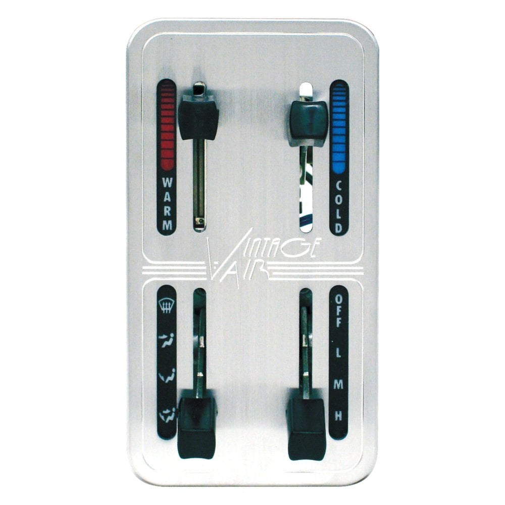 Vintage Air® 48102SVQ Streamline™ Vertical GenII Oval Panel