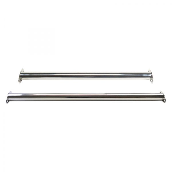 Vintage Parts® - Stainless Steel Straight Front and Rear Frame Rail Spreader Bar Kit