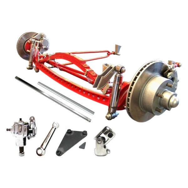 Vintage Parts® - Super Deluxe Four Link Drilled Solid Axle Kit