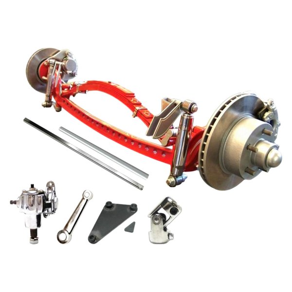 Vintage Parts® - Super Deluxe Drilled Solid Axle Kit