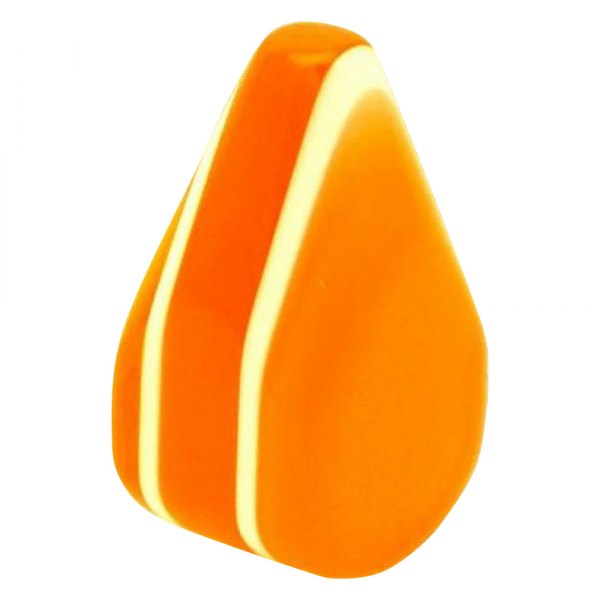 Vintage Parts® - Orange Small Tear Shape Dash Knob