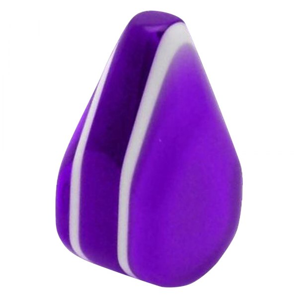 Vintage Parts® - Purple Small Tear Shape Dash Knob