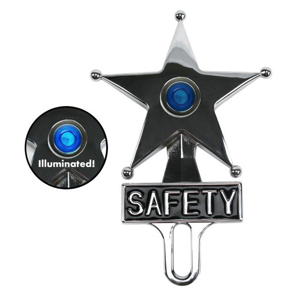 Vintage Parts® - Safety Star License Plate Topper LED Illumination