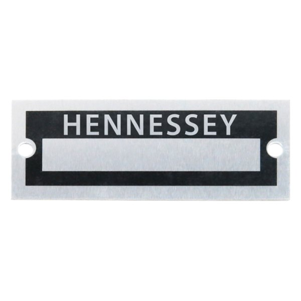 Vintage Parts® - "Hennessey" Blank Data VIN Plate